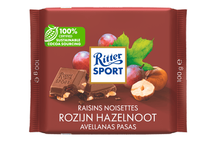 Ritter Sport Rozijn hazelnoot