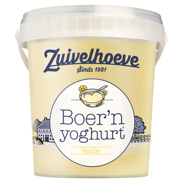 Zuivelhoeve Boer'n Yoghurt Vanille