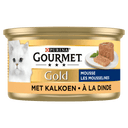 Gourmet Gold Mousse Katzenfutter nass mit Truthahn