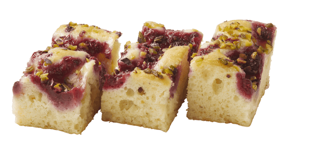 Framboos pistache cake