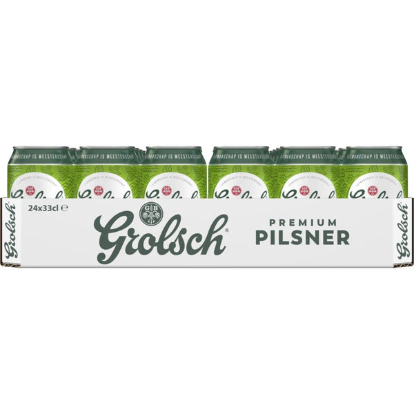 Grolsch Premium Pilsner can tray