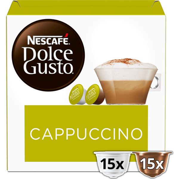 Nescafe Dolce Gusto coffee pods cappuccino XL