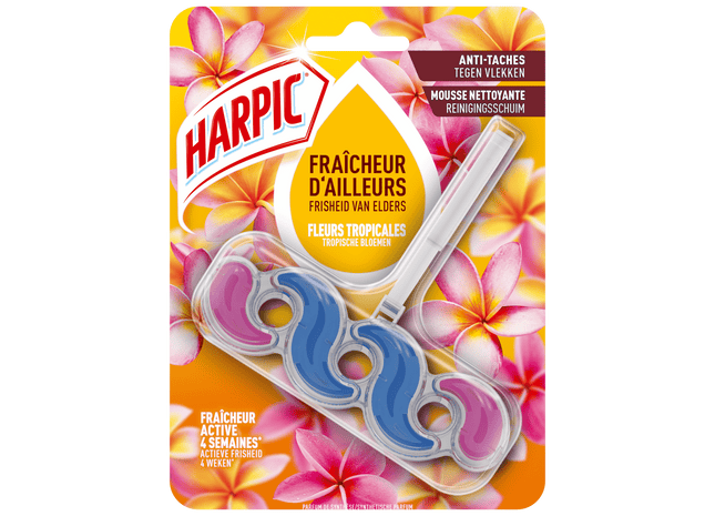 Harpic toiletblok tropische bloemen