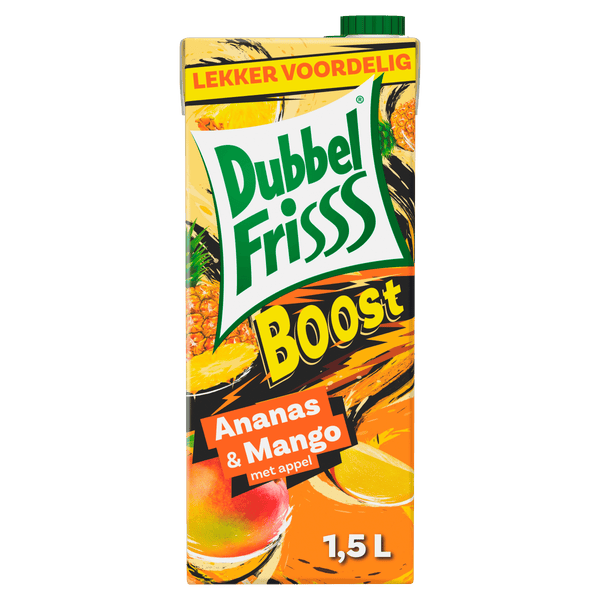 Dubbelfrisss Boost pineapple & mango