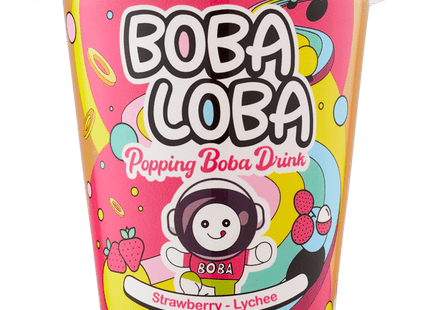 Boba Loba Strawberry lychee