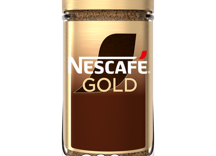 Nescafe Gold instant coffee jar