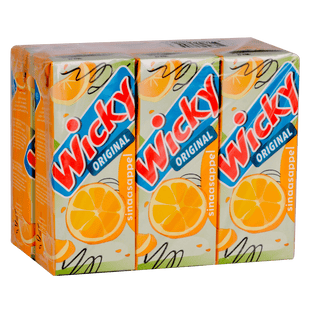 Wicky Original sinaasappel 6-pack