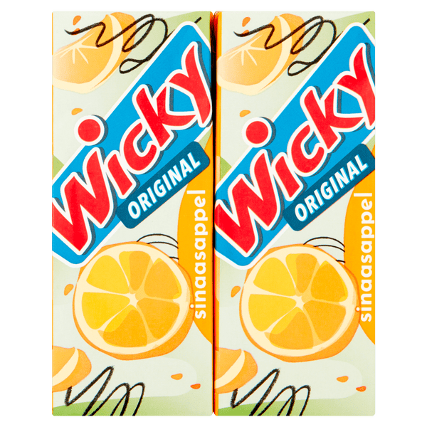 Wicky Original Orange 6er-Pack