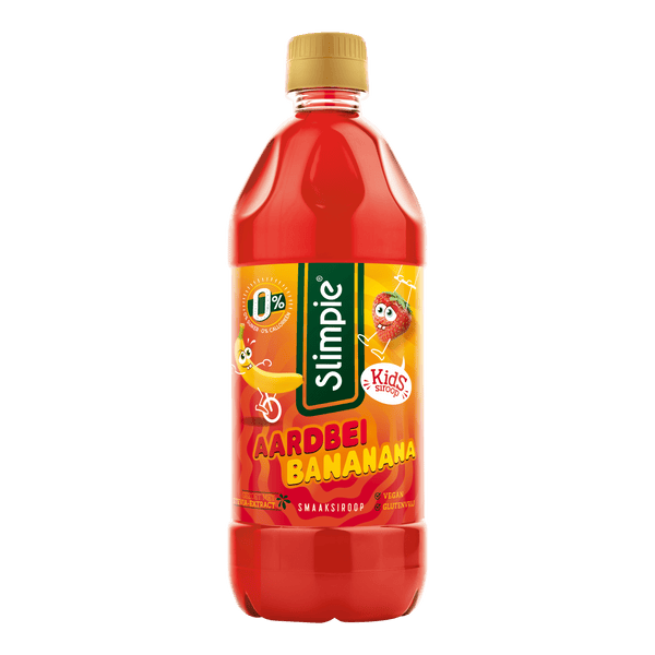 Slimpie Lemonade Syrup Kids Strawberry Banana
