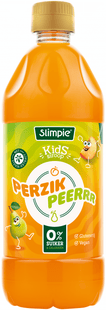 Slimpie Limonadesiroop kids perzik peerrr
