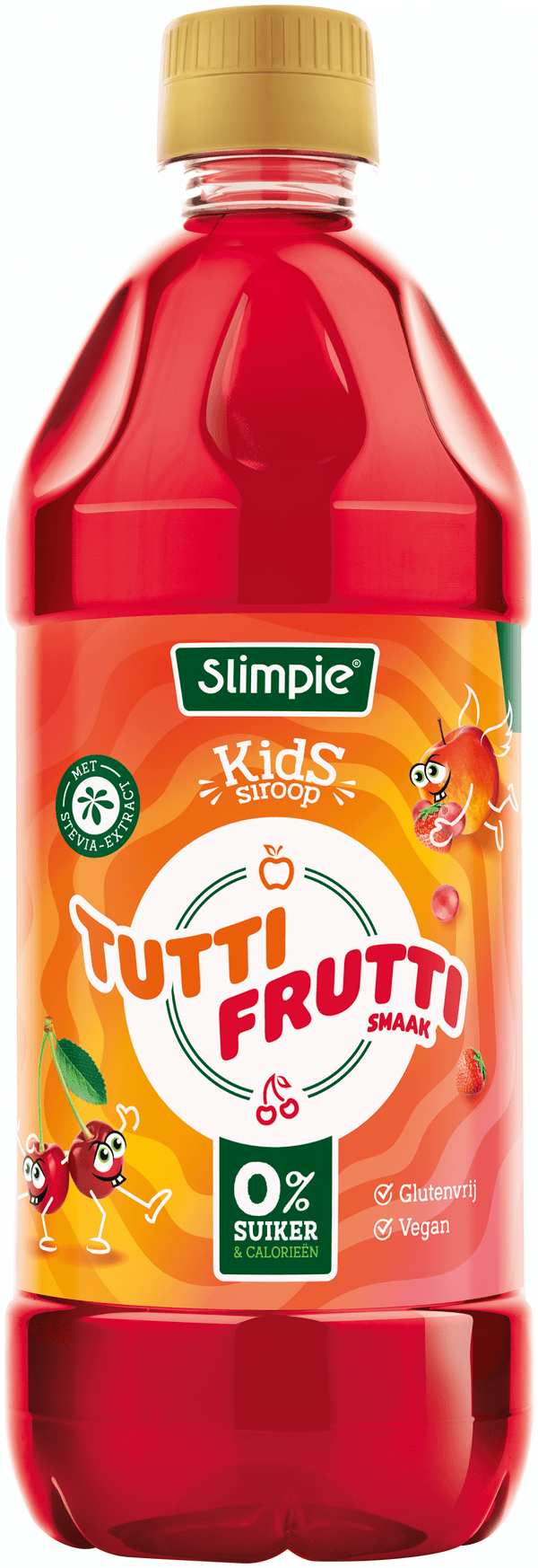 Slimpie Limonadesiroop kids tutti frutti