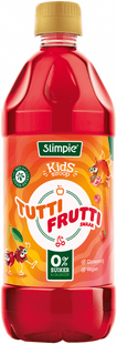 Slimpie Limonadesiroop kids tutti frutti