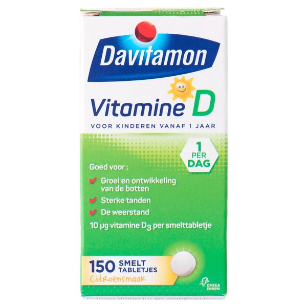 Davitamon Vitamine D kind 150 smelttablet