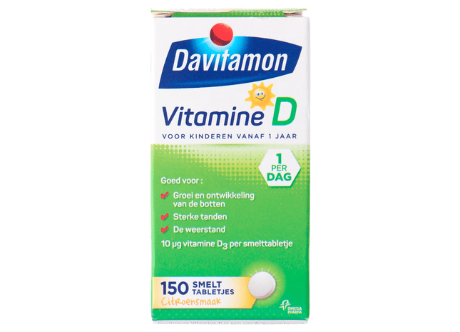Davitamon Vitamine D kind 150 smelttablet