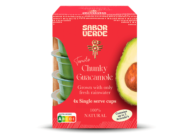 Sabor Verde Chunky Guacamole Tomato kuipje