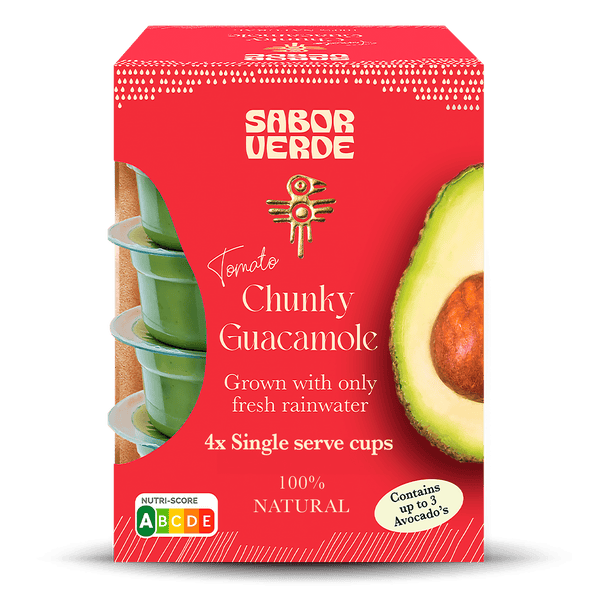 Sabor Verde Chunky Guacamole Tomate (Becher)