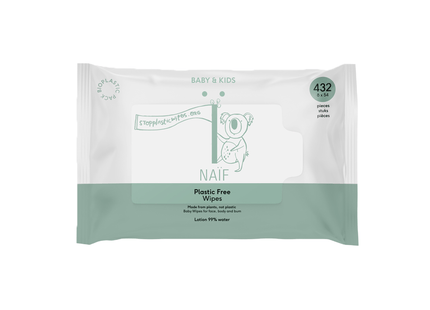 Naif Plastic free wipes