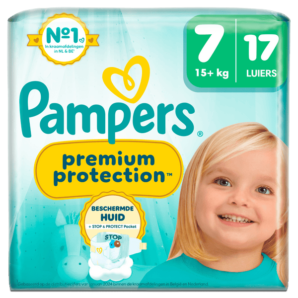 Pampers Premium Protection size 7