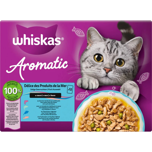 Whiskas Aromatische köstliche Meeresfrüchte in Soße