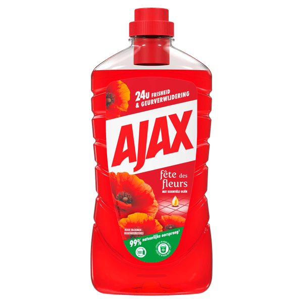 Ajax Allzweckreiniger Rote Blumen
