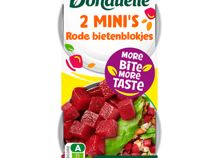 Bonduelle Rode bietenblokjes 2 mini's