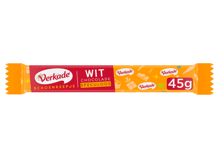 Verkade Schoenreepjes Wit/Speculaas