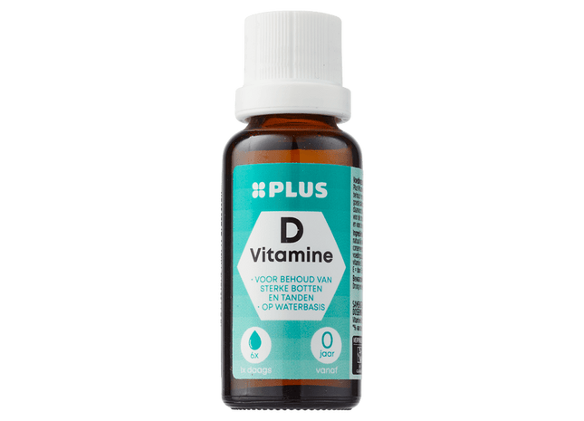 Vitamin-D-Tropfen Wasser