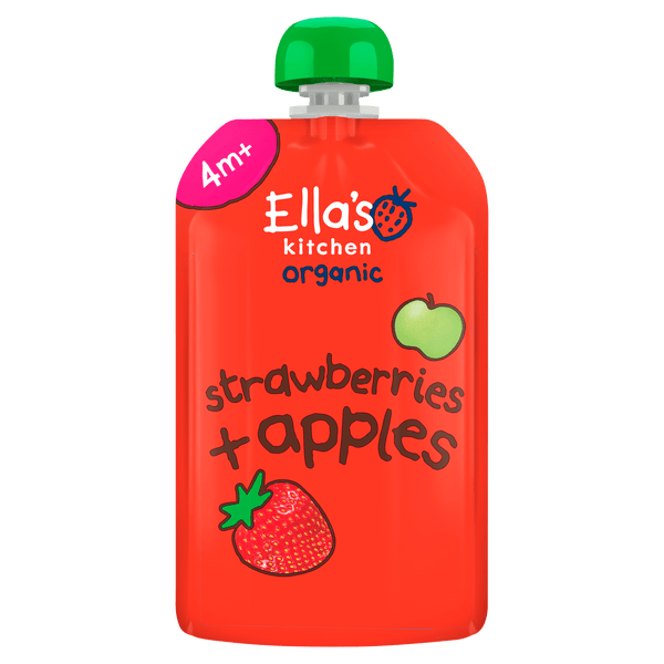 Ella's Kitchen 4+ Strawberries apples