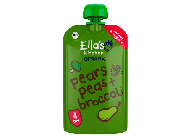 Ella's Kitchen 4+ Broccoli pears peas
