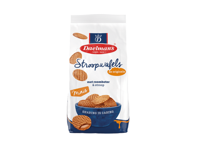 Daelmans Mini Stroopwafels Caramel