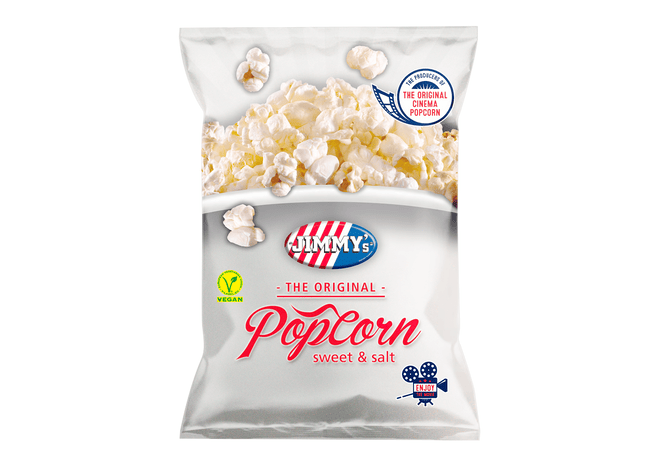 Jimmy's Popcorn original süß &amp; salzig