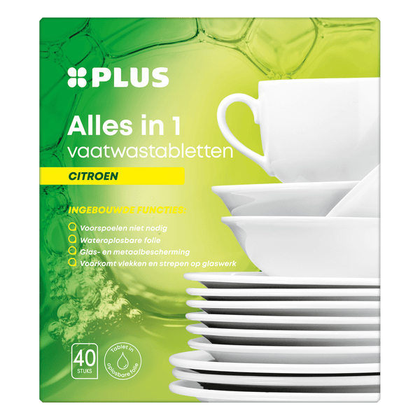 Spülmaschinentabs Zitrone AIO