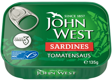 John West John West Sardines in Tomatensaus MSC