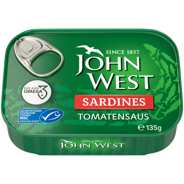 John West Sardines in Tomato Sauce MSC