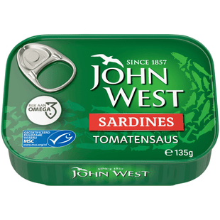 John West John West Sardines in Tomatensaus MSC