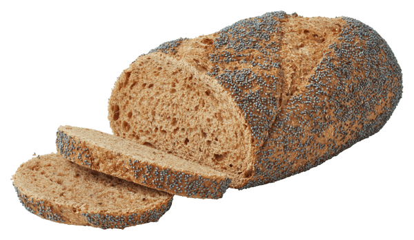 Korenlanders Small sourdough whole wheat bread with poppy seeds