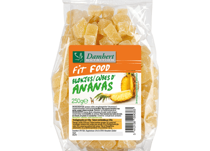 Damhert Fit Food pineapple cubes