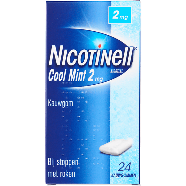 Nicotinell Chewing Gum cool mint 2 mg