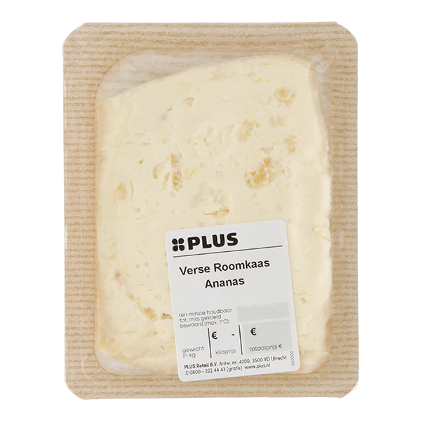 Fresh cream cheese pineapple