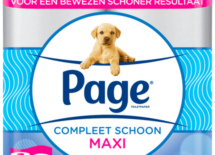 Page Compleet Schoon toiletpapier maxi