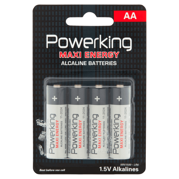 Powerking Alkaline batterijen AA