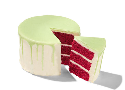 dripcake groen red velvet 8 p.