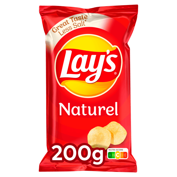 Lays Flachchips Natur