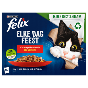 Felix Elke Dag Feest kattenvoer countryside  Dutchshopper