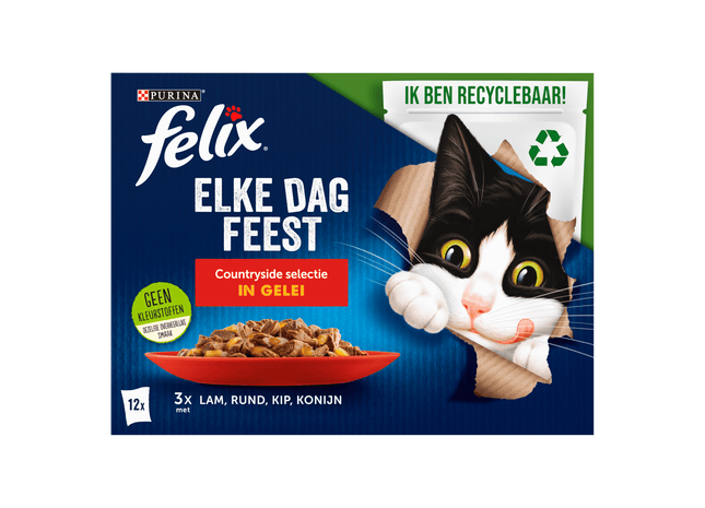 Felix Elke Dag Feest kattenvoer countryside  Dutchshopper