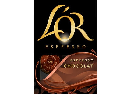 L'Or Flavours espresso caps chocolat