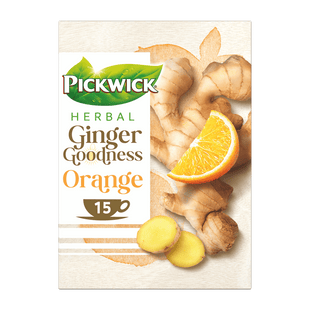 Pickwick Ginger goodness orange