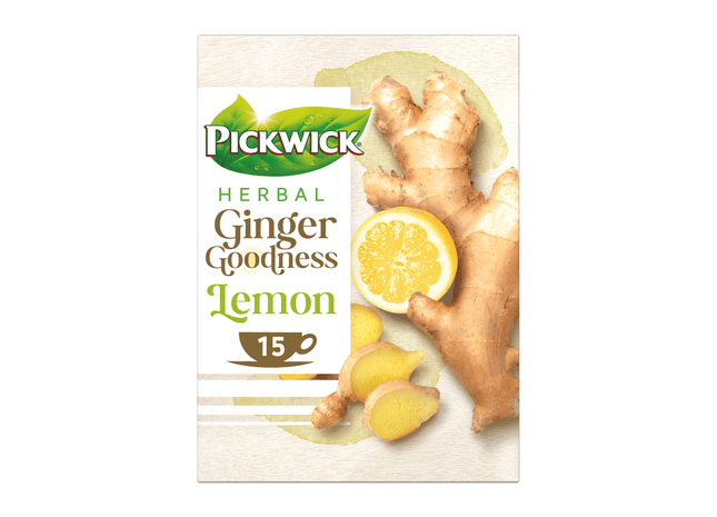 Pickwick Ginger goodness lemon