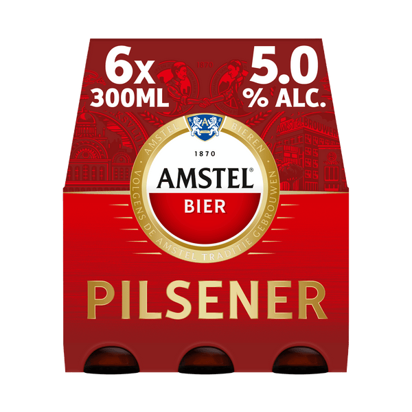 Amstel Pils bier fles