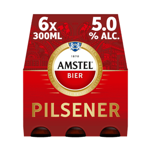 Amstel Pils bier fles